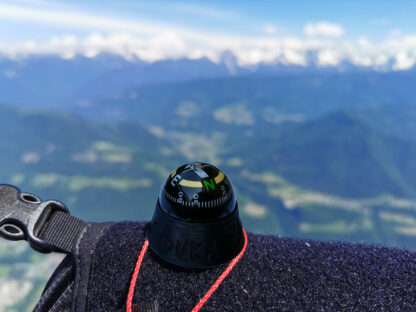 CHOUKA paragliding compass on the cockpit