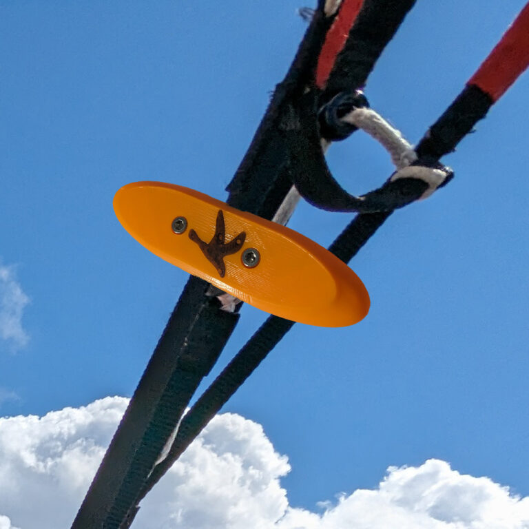 Bussola Per Parapente CHOUKA Da Elevatori | Arancio | Made In France - Foto 3