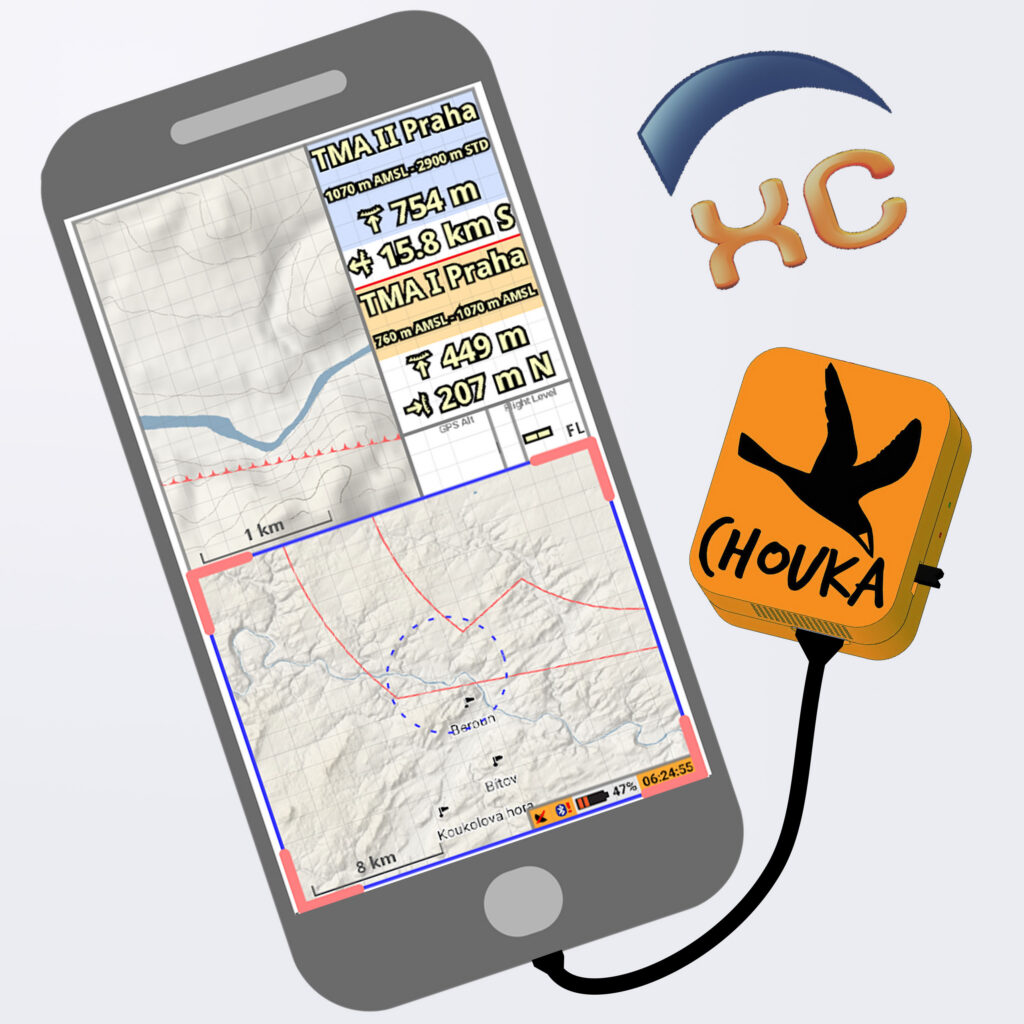 Vario Chouka Smart connecté à XCTrack